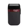 Foil shaver Adler AD 2923 — men's foil shaver, 2 blades, wet & dry, 45 min battery, slider control, black