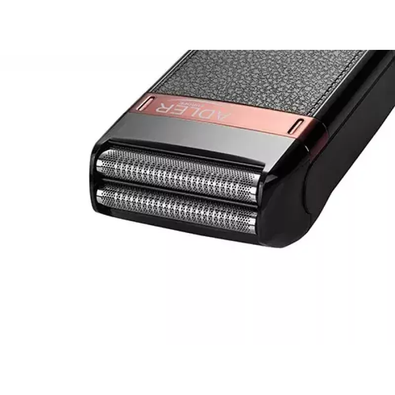 Foil shaver Adler AD 2923 — men's foil shaver, 2 blades, wet & dry, 45 min battery, slider control, black