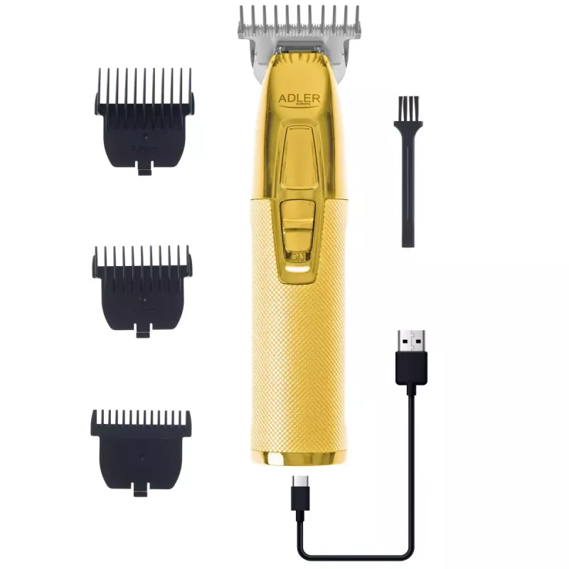 Beard Trimmer Adler AD 2836G Battery 0.9 6 mm Gold