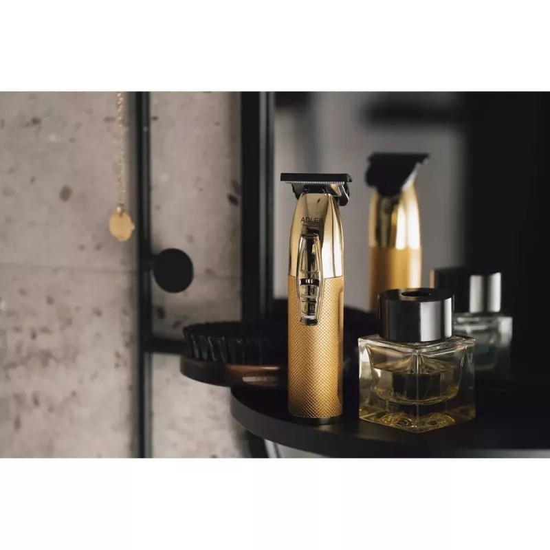 Beard Trimmer Adler AD 2836G Battery 0.9 6 mm Gold