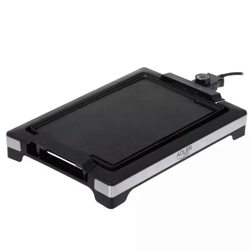 Electric table grill Adler AD 6613, 3000 W, black — indoor countertop grill