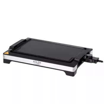 Electric table grill Adler AD 6613, 3000 W, black — indoor countertop grill
