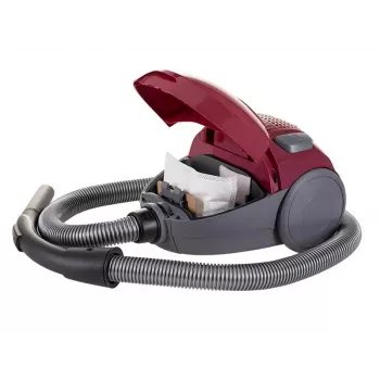 Vacuum cleaner LAFE 46412 — dry vacuum, 800 W, telescopic tube, 6 m operating radius, bordeaux