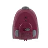 Vacuum cleaner LAFE 46412 — dry vacuum, 800 W, telescopic tube, 6 m operating radius, bordeaux
