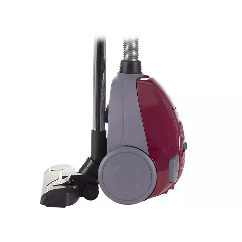 Vacuum cleaner LAFE 46412 — dry vacuum, 800 W, telescopic tube, 6 m operating radius, bordeaux