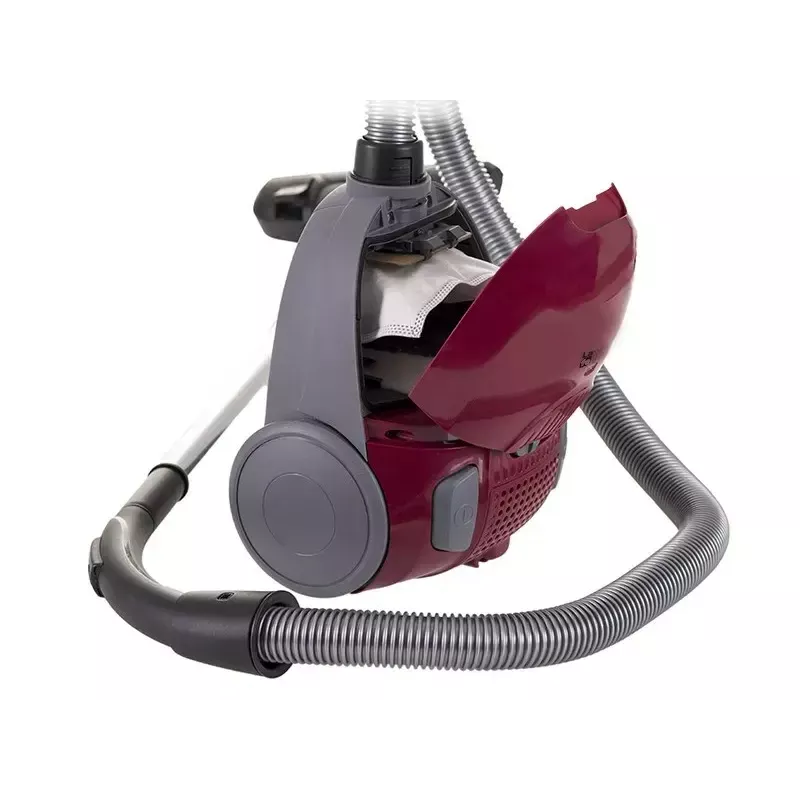 Vacuum cleaner LAFE 46412 — dry vacuum, 800 W, telescopic tube, 6 m operating radius, bordeaux