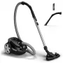 Cylinder vacuum Philips 3000 series XD3112/09 — 900 W, 3 L dust bag, HEPA filter, 9 m radius, TriActive nozzle