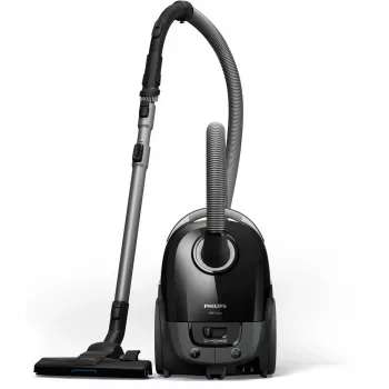 Cylinder vacuum Philips 3000 series XD3112/09 — 900 W, 3 L dust bag, HEPA filter, 9 m radius, TriActive nozzle