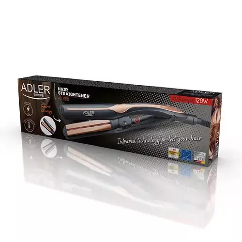 Straightening iron Adler AD 2318 Warm Black Coral 120 W