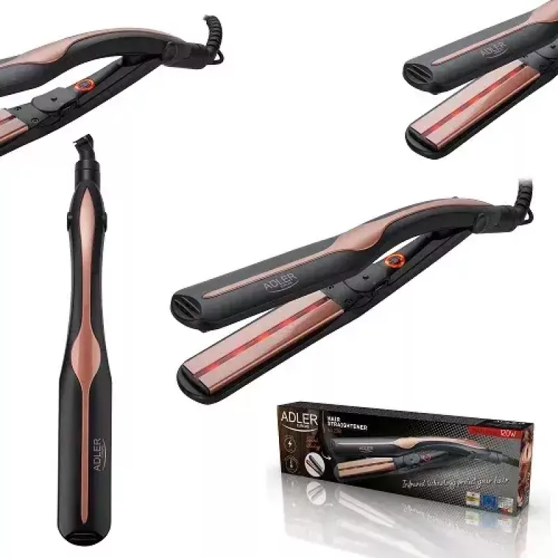 Straightening iron Adler AD 2318 Warm Black Coral 120 W