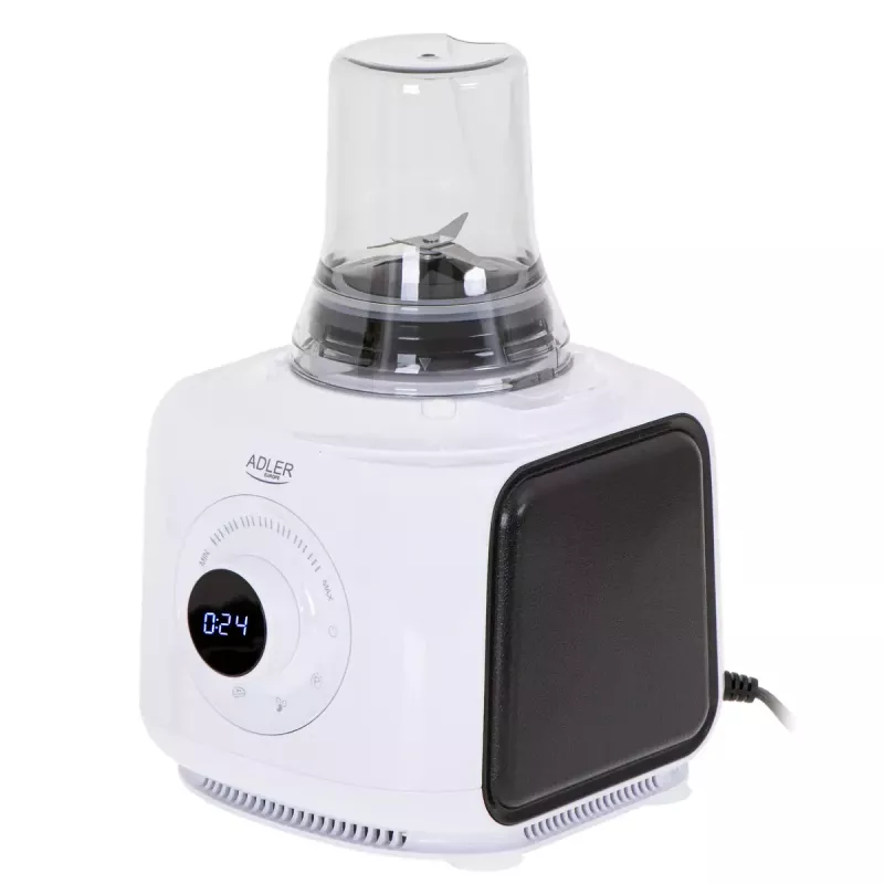 Adler AD 4224 Food Processor, 1000 W, 2 L bowl, 7 speeds, White