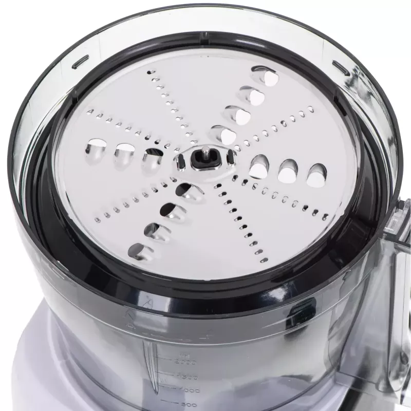 Adler AD 4224 Food Processor, 1000 W, 2 L bowl, 7 speeds, White