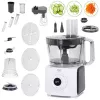 Adler AD 4224 Food Processor, 1000 W, 2 L bowl, 7 speeds, White