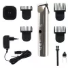 Adler AD 2834 Hair Clipper, 3 mm to 1.2 cm, 4 attachments, LCD, Silver