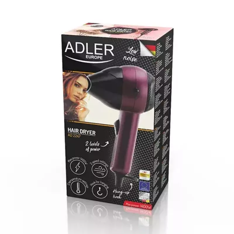 Hair Dryer Adler AD 2247 1400 W Violet