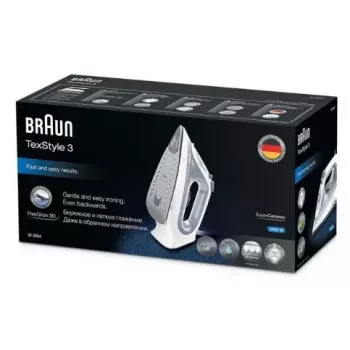 Braun TexStyle 3 SI3054GY Steam iron Ceramic soleplate 2400 W Grey