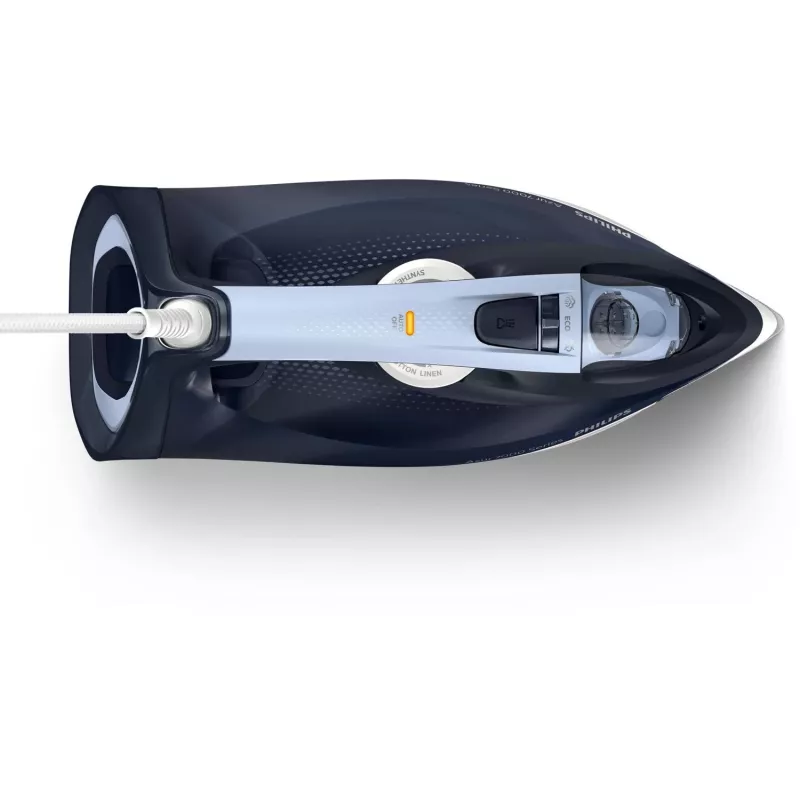 Dry & Steam iron Philips DST7030/20 — 2800 W, 0.3 L tank, 50 g/min continuous steam, 250 g/min steam boost, SteamGlide Plus soleplate