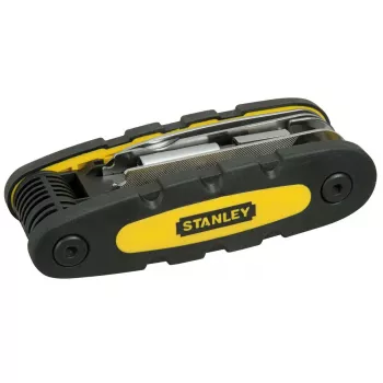 Multi-tool STANLEY 14-in-1 folding locking tool, black/yellow, 14 functions