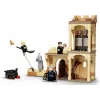 LEGO Harry Potter set Hogwarts First Flying Lesson 76395 with Harry and Draco minifigures