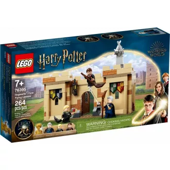 LEGO Harry Potter set Hogwarts First Flying Lesson 76395 with Harry and Draco minifigures