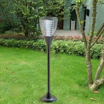 Outdoor pedestal lighting PowerNeed ESL-25H LED Black IP65