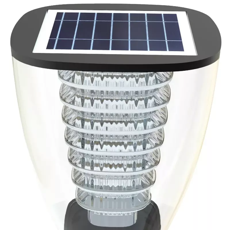 Outdoor pedestal lighting PowerNeed ESL-25H LED Black IP65