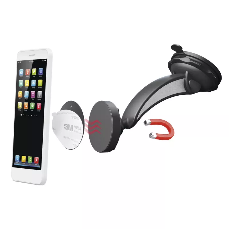 Passive holder Hama Magnet 00201512 Black for Mobile phone/Smartphone