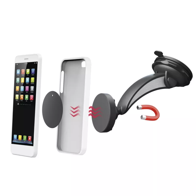 Passive holder Hama Magnet 00201512 Black for Mobile phone/Smartphone