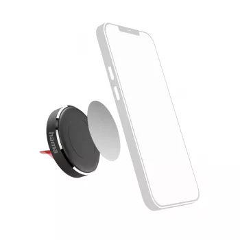 Passive Holder Hama Magnet 00201518 Black Mobile Phone Smartphone