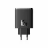 Fast charger Baseus Cube Pro 65W — 3 ports (2×USB-C, 1×USB-A), 110–240V, AC indoor, universal compatibility, black, 0.154 kg