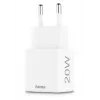 Hama 00201991 mobile device charger Headset, Power bank, Smartphone, Tablet White AC Fast charging Indoor
