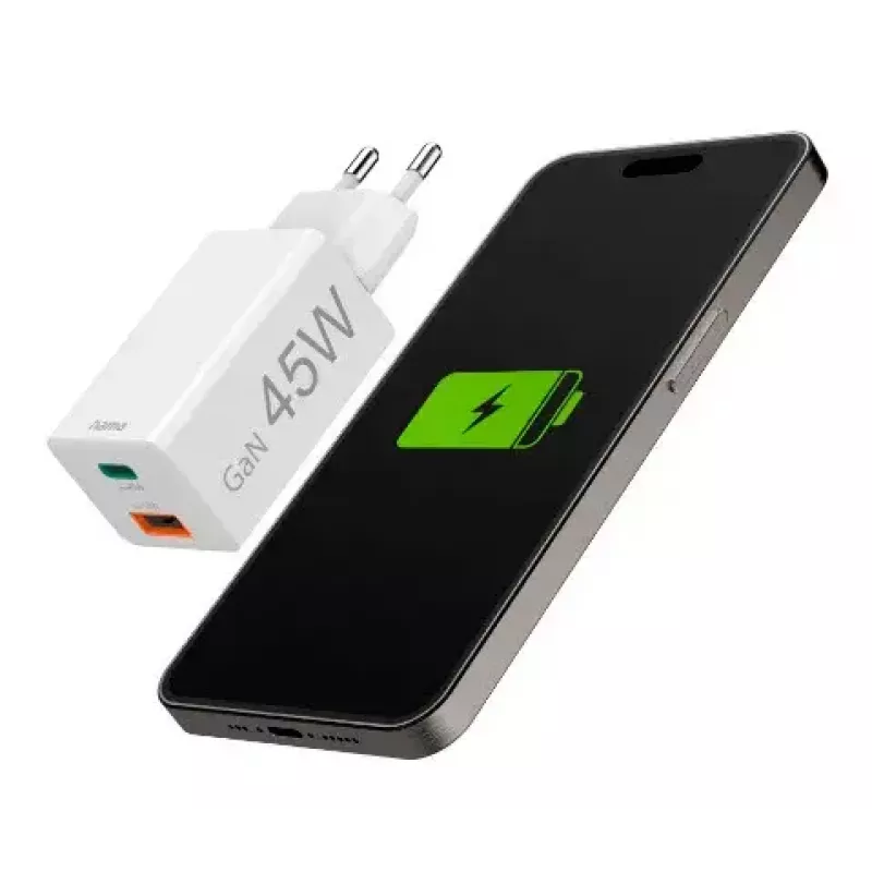 Hama 00201993 mobile device charger Mobile phone, Laptop, Smartphone, Tablet White AC Fast charging Indoor