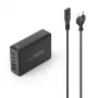 Hama 00201978 mobile device charger Laptop, Power bank, Smartphone, Tablet Black AC Fast charging Indoor