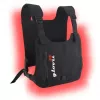 Protective vest Glovii GV1U — unisex polyester vest for skiing, breathable, waterproof, all-season, black