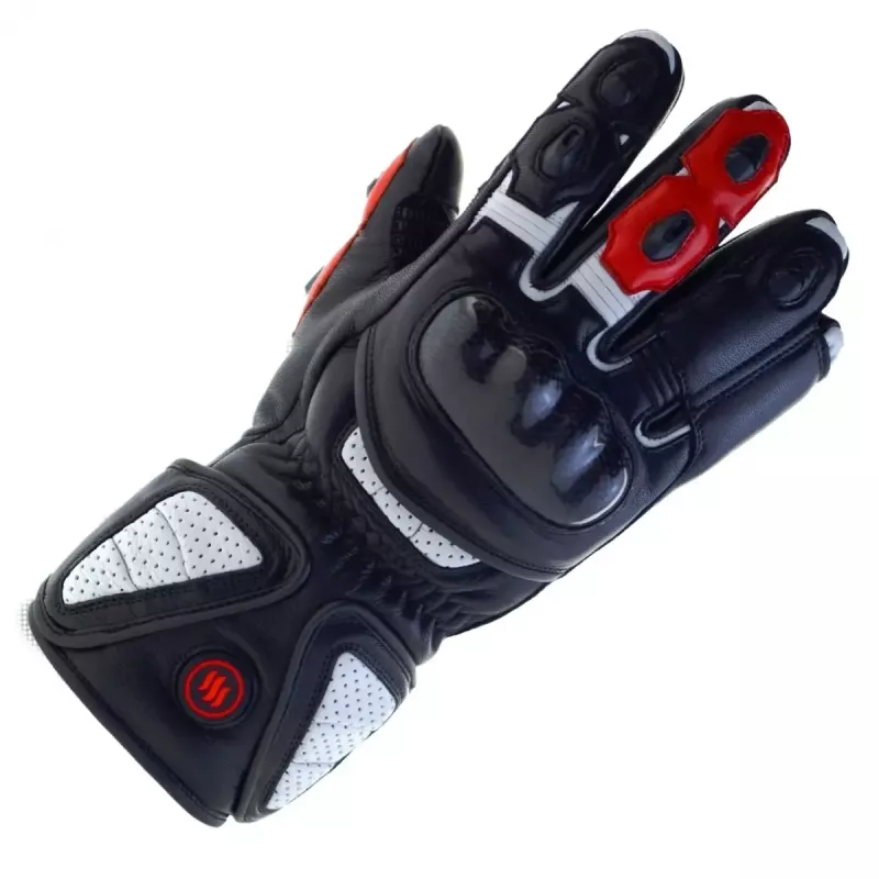 Gloves Glovii GDBL Motorcycling Polyester Leather Adult 800g