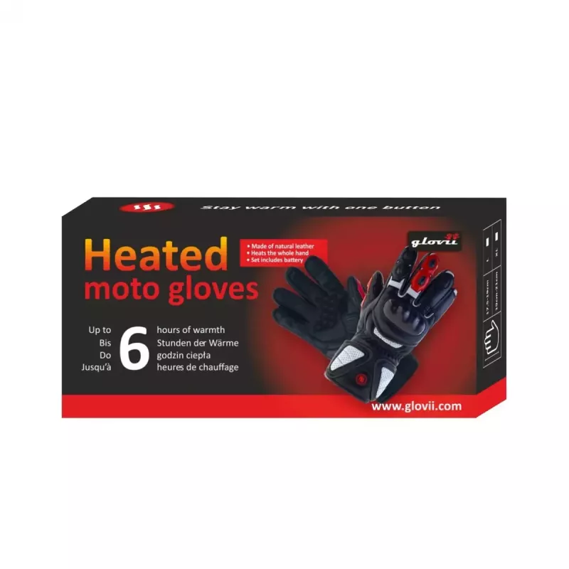 Gloves Glovii GDBXL Polyester Genuine Leather Motorcycling Adult