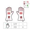 Gloves Glovii GDBXL Polyester Genuine Leather Motorcycling Adult