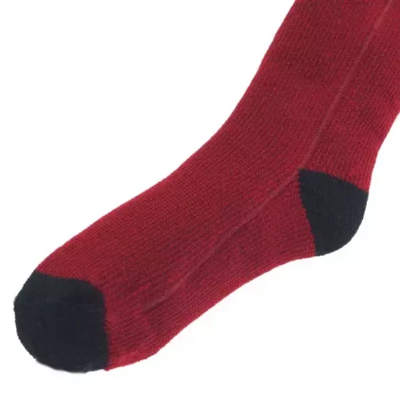 Athletic socks Glovii GQ3M Unisex Red M, 94% acrylic 5% polyester 1% elastane, integrated heating element