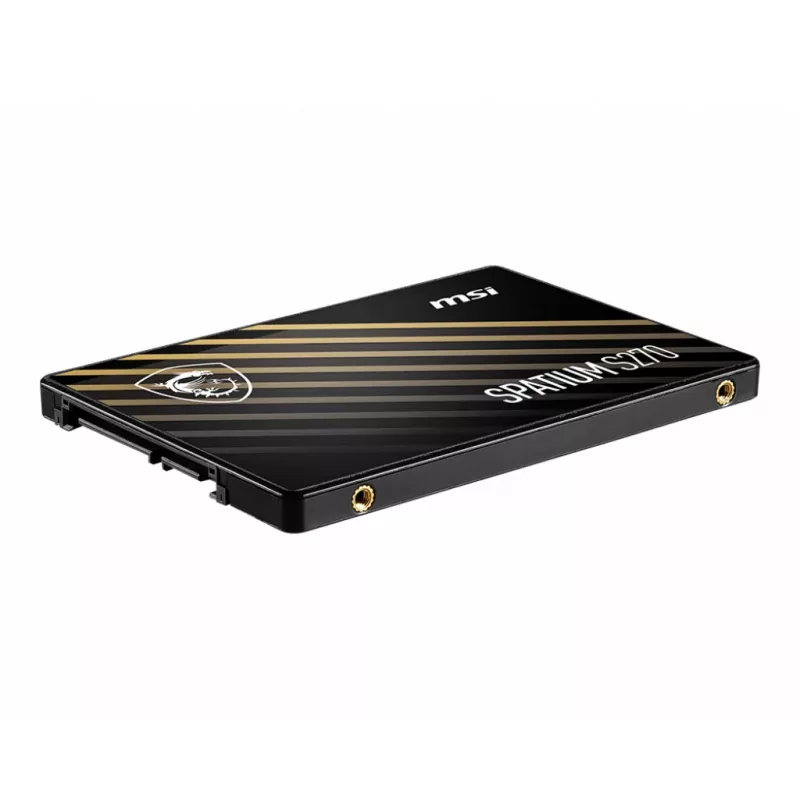 2.5 inch SATA III SSD MSI SPATIUM S270 240GB — 3D NAND, 6 Gbit/s, 400 MB/s
