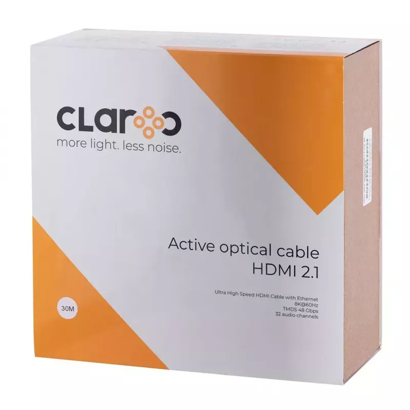 HDMI cable claroc FEN-HDMI-21-30M — 30 m, HDMI 2.1, 8K 120Hz support