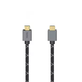 Hama 00200504 HDMI cable 2 m HDMI Type A (Standard) Black, Grey
