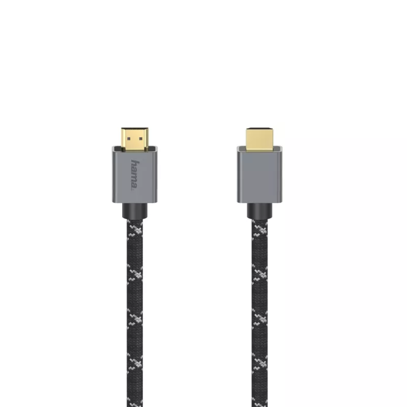 Hama 00200504 HDMI cable 2 m HDMI Type A (Standard) Black, Grey