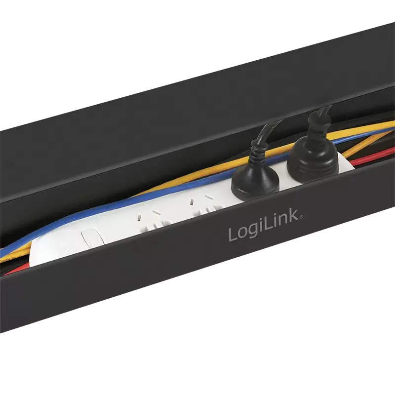 Cable tray LogiLink KAB0070 Black 114 mm 76 mm 0.6 m