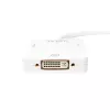 LogiLink CV0045A Mini DisplayPort to HDMI/DVI/DisplayPort Adapter, 4K, 0.15 m, White