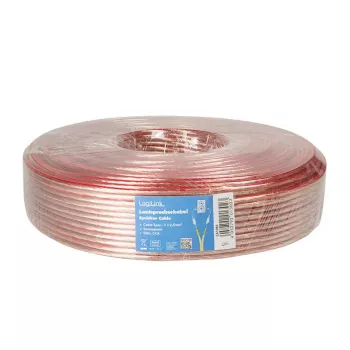 Audio Cable LogiLink CA1085 50m Transparent