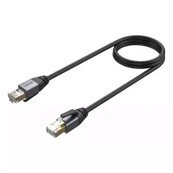 Networking cable UNITEK C18149AGY03-2M RJ-45 Cat8 2m Black