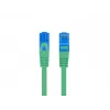 Network cable LANBERG PCF6A-10CC-2000-G Cat6a S/FTP 20 m LSZH, RJ-45, green