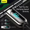USB cable Baseus CASX020001 1m USB A USB C Black
