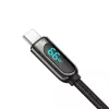 USB cable Baseus CASX020001 1m USB A USB C Black