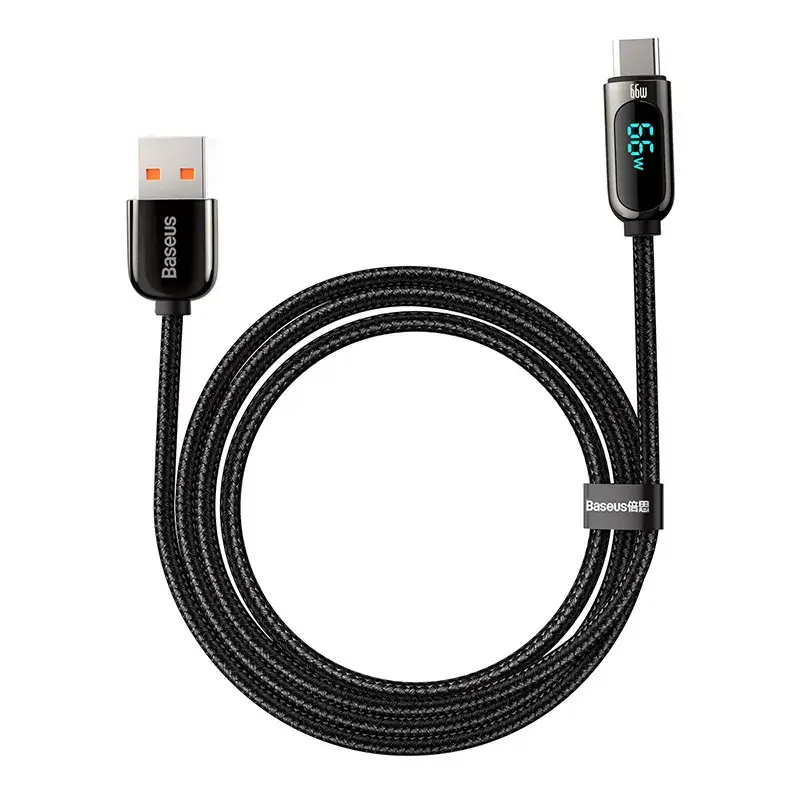 USB cable Baseus CASX020001 1m USB A USB C Black